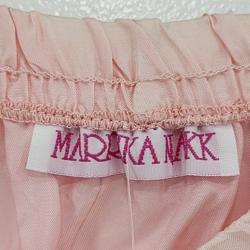 Marrika Nakk Women's Colorblock Tulle Maxi Slip Skirt